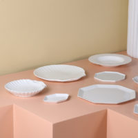 Athena Ceramics Shell Tray White Matt M - Imagen 4