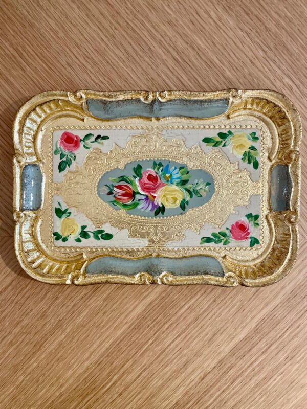 Tray Gold Leaf S / Gray