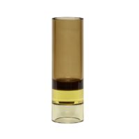 Astro Tealight Holder Brown/Yellow