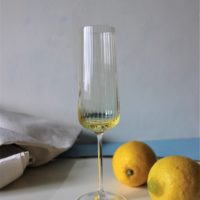 Ripple aperitive glass Citron / Set of 2 - Imagen 2