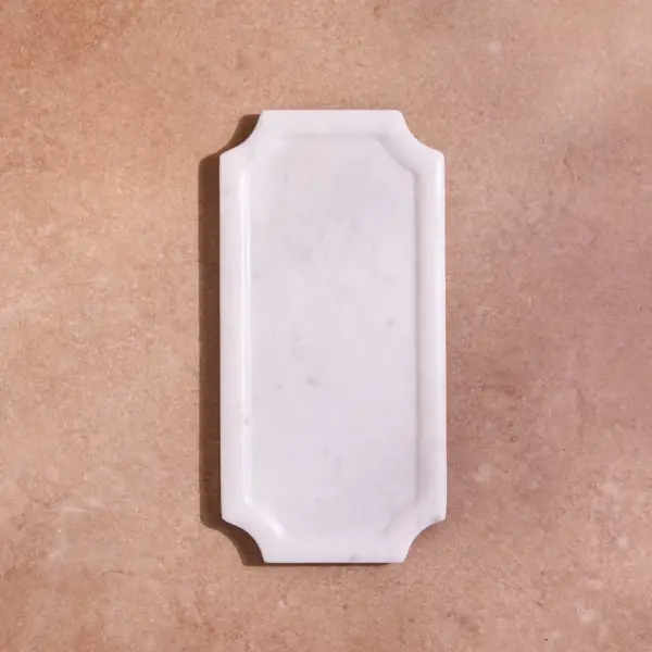 White Marble Board Rectangle