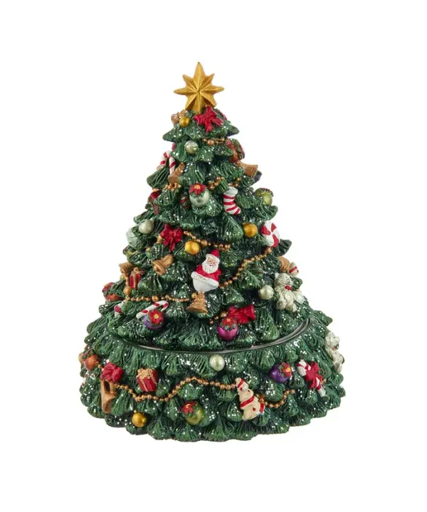 Christmas Tree Revolving Music Box - Imagen 2