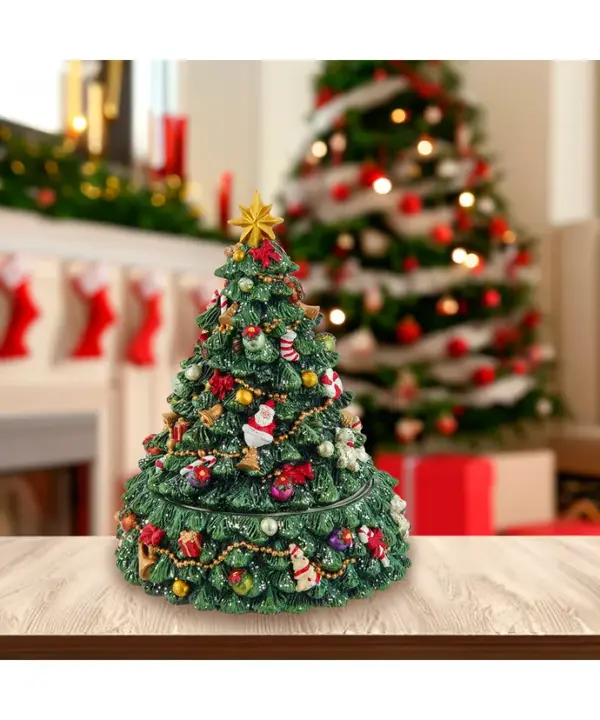 Christmas Tree Revolving Music Box - Imagen 3