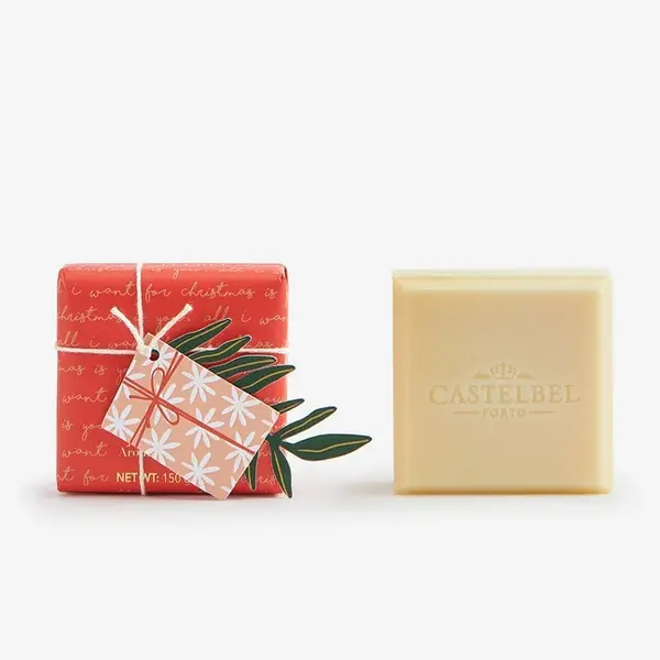 Castelbel Xmas Cranberries Scented Soap - 150g