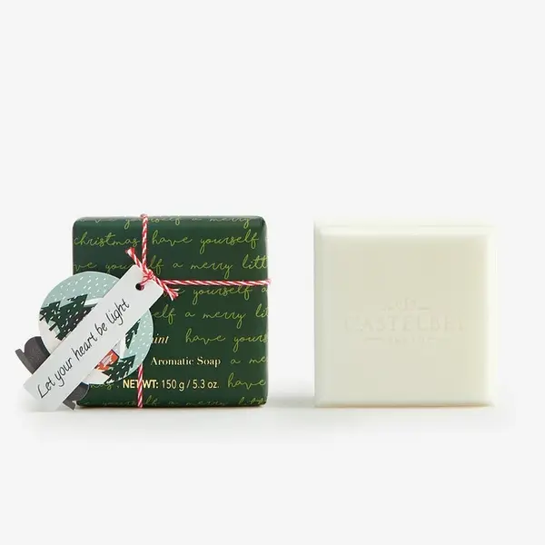 Castelbel Xmas Peppermint Scented Soap - 150g