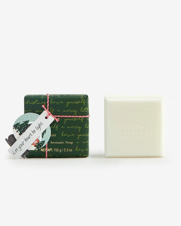 Castelbel Xmas Peppermint Scented Soap - 150g