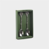 Spoon daisy silver set of 2 - Imagen 2
