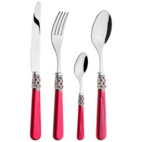 Ginevra Pearl  Bordeaux Set 24 pcs