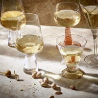 Swirl Wine Glass Nude / Set of 2 - Imagen 4