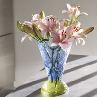 ABYSS VASE LIGHT BLUE/OLIVE - Imagen 4