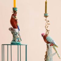 Candle holder parrot - Imagen 2