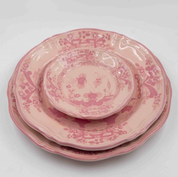 Garafano Rosa Dinner 28 cm Set de 4 - Imagen 2