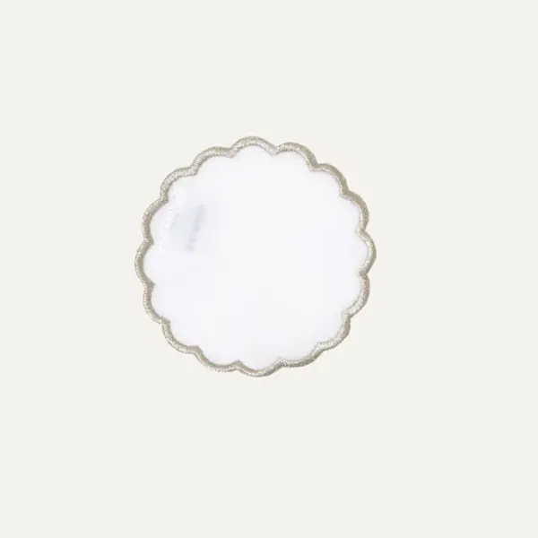 Coaster Silver Flake Set Of 8