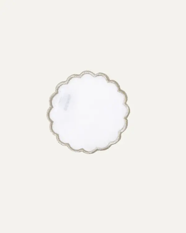 Coaster Silver Flake Set Of 8