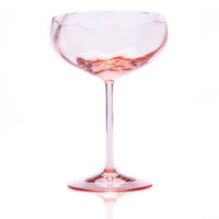 Limoux Champagne Saucer Rosa / Set of 2