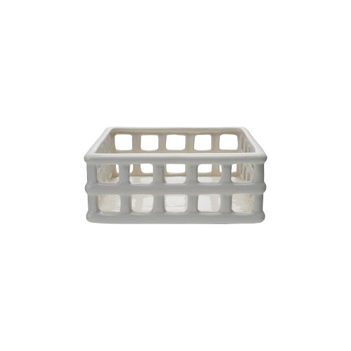 Ceramic Napkin Holder White
