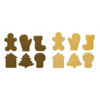 Two-Sided Sisal and Cellulose Holiday Icon Shaped Sponge, 6 Styles - Imagen 2