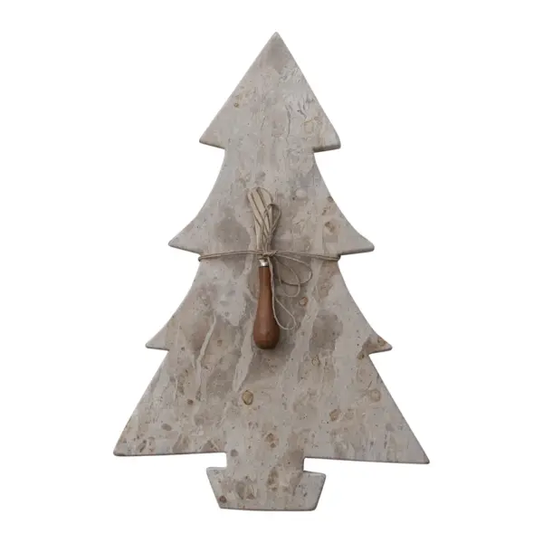 Marble Tree Shaped Cutting Board